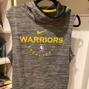 NWT Nike Golden gate warriors sleeveless hoodie